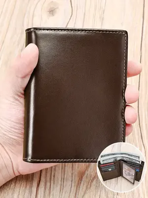 Leather Wallet Multi-card Slot 